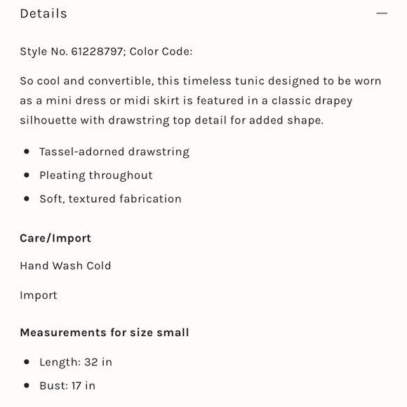 HOST PIC FREE PEOPLE CONVERTIBLE COLLECTION CELESTE CONVERTIBLE TUNIC SOFT PINK - Picture 7 of 8